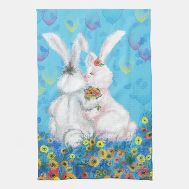 Bunny Kitchen Towel Kökshandduk (Vertikal)