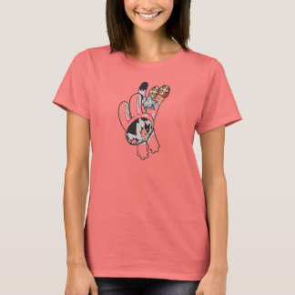 Bunny Kitty Hopp T-shirt