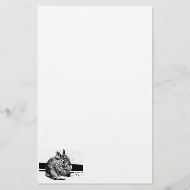 Bunny-kontorsmateriel Brevpapper (Framsida)