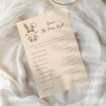 Bunny Light Beige Gender Reveal gissar Pris