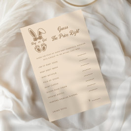Bunny Light Beige Gender Reveal gissar Pris