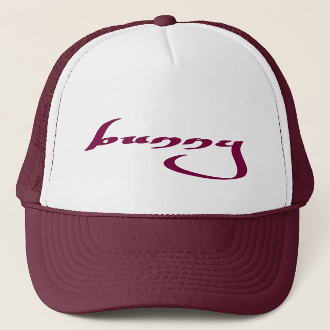 BUNNY Logotyp Trucker Cap Keps (Framsida)