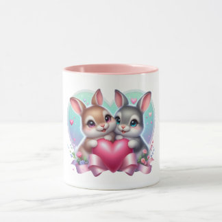 Bunny love mugg