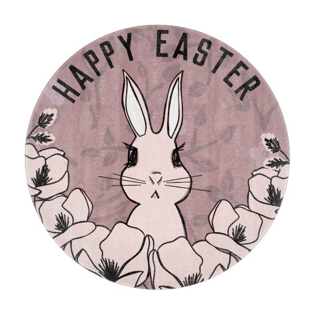 Bunny Magnolia Flower Påsk (Framsidan)