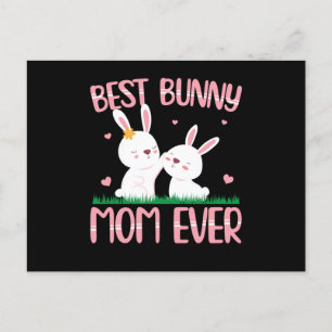Bunny Mamma Kaniner Vykort