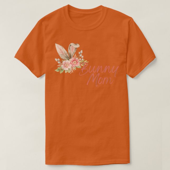 Bunny Mamma T Shirt (Design framsida)