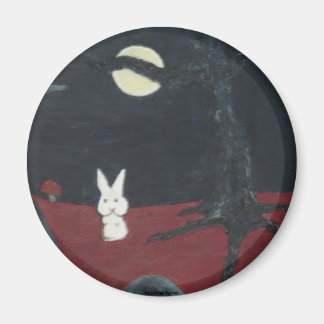 bunny måne magnet