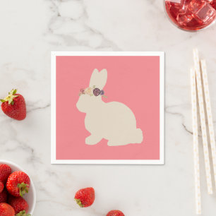 Bunny med färgreduktor med färgreduk pappersservett