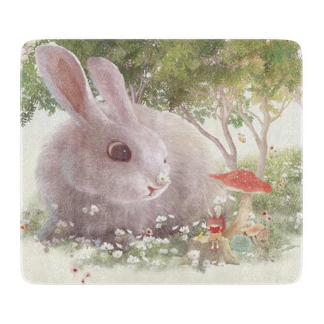Bunny med Flowers (Framsidan)
