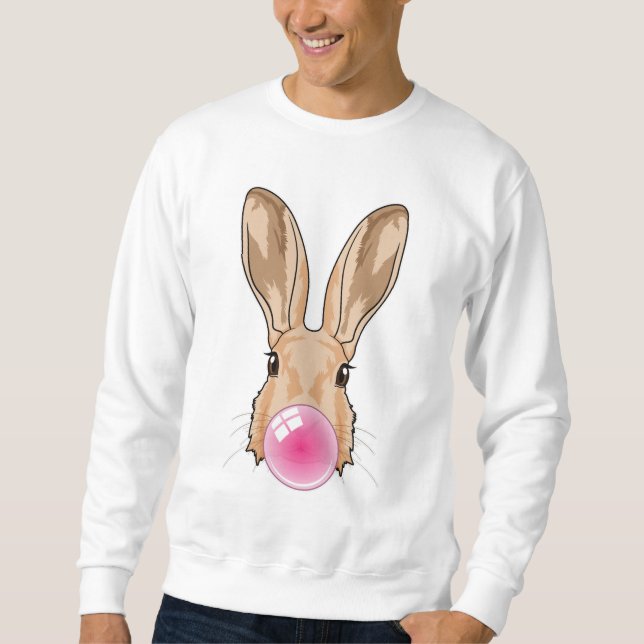Bunny med tuggummi lång ärmad tröja (Framsida)