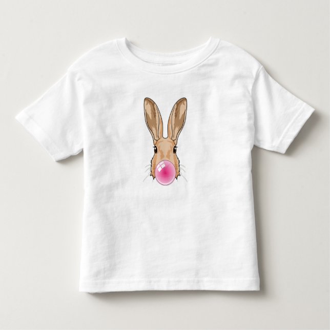 Bunny med tuggummi t shirt (Framsida)