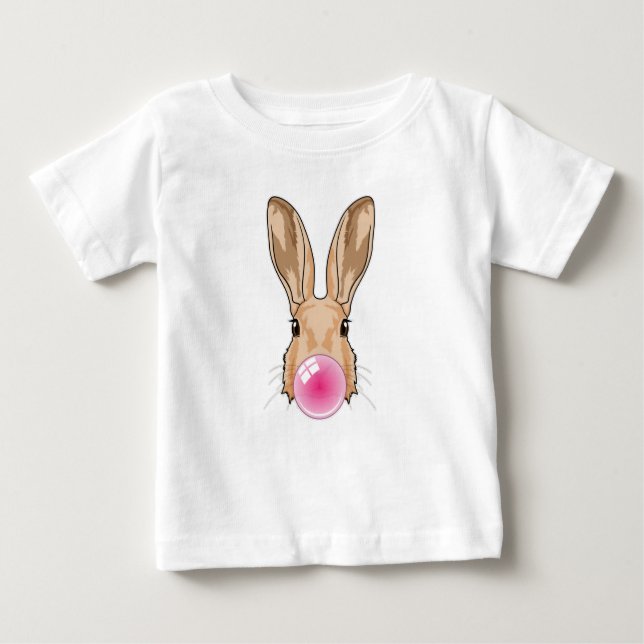 Bunny med tuggummi t shirt (Framsida)