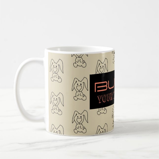 BUNNY MÖNSTER KAFFEMUGG (Vänster)