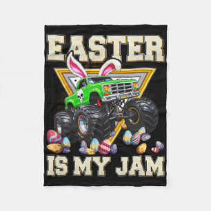 Bunny Monster Lastbil Påsk är min Sylt Dag Boys To Fleecefilt