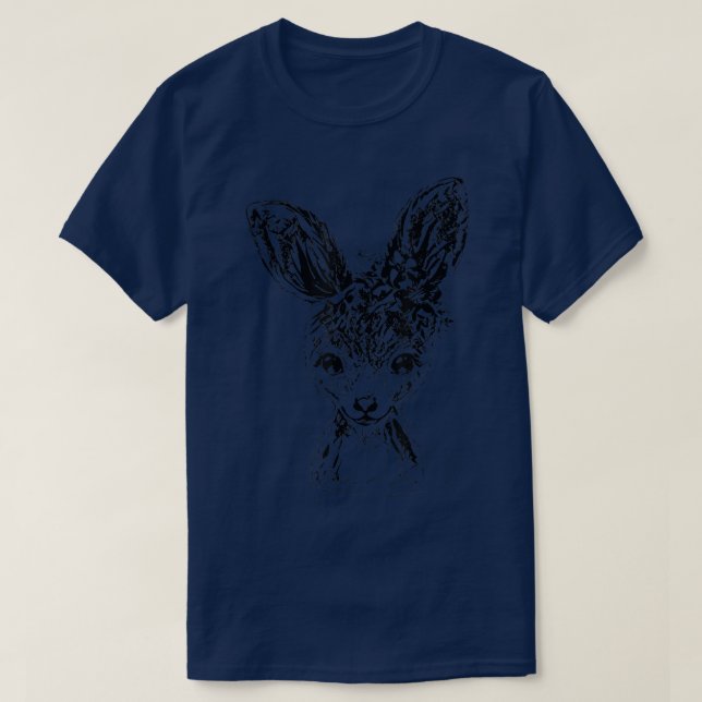 Bunny Motif Rabbit Rodent Pets Animals Rabbits 87 T Shirt (Design framsida)