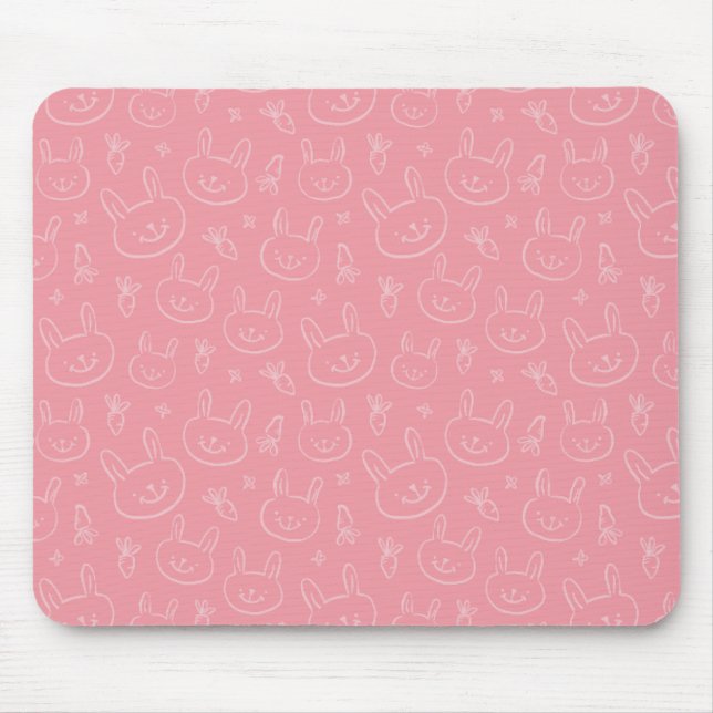 Bunny Mouse Pad Musmatta (Framsidan)