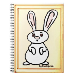Bunny notebook anteckningsbok