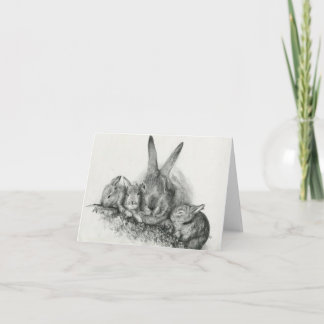 Bunny Notecards Kort