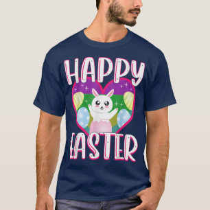 Bunny Nurse Stethoscope Glad påsk Eggs Rabbit N T Shirt