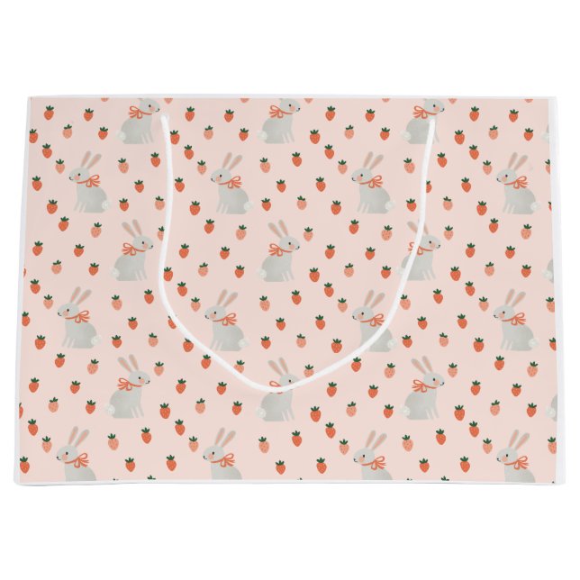 Bunny- och jordgubbsFödelsedagsfest (Framsidan)