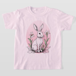 Bunny och Lilies T Shirt