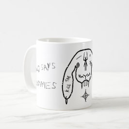 Bunny of Doom v1 Kaffemugg