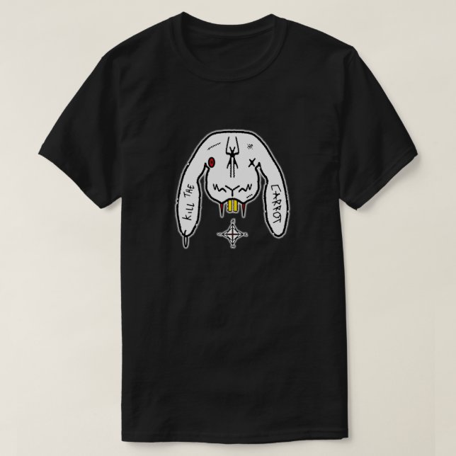 Bunny of Doom v4 T-Shirt (Design framsida)