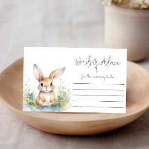 Bunny Ord för råd, babyskor Tilläggskort