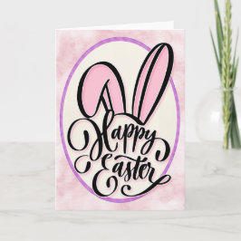 Bunny Öron - Glad påsk Helgkort