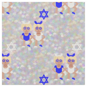 bunny öron hanukkah emoji tyg