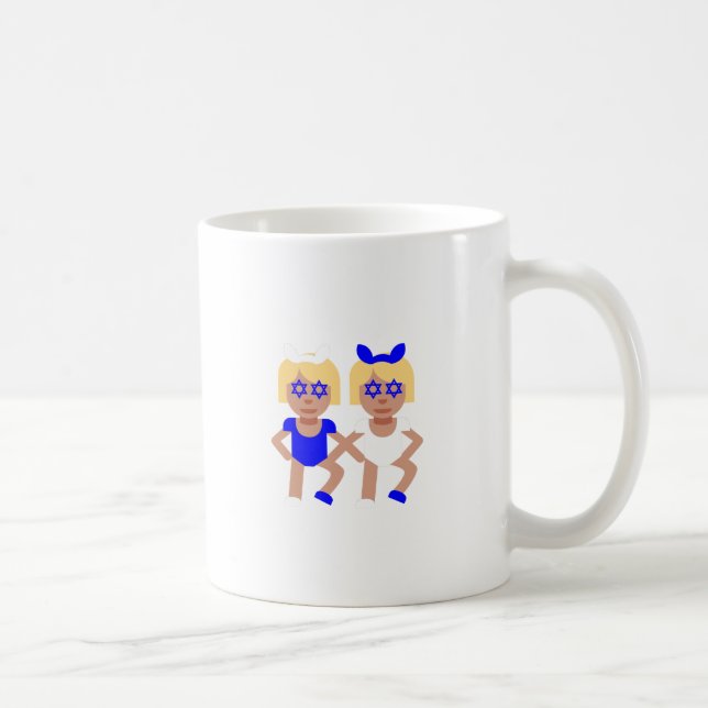 bunny öron hanukkah kaffemugg (Höger)