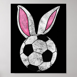 Bunny Öron Ocer Glad påsk Boys Girls Poster