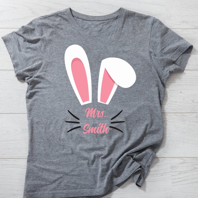 Bunny Öron Personlig Tee (Skapare uppladdad)