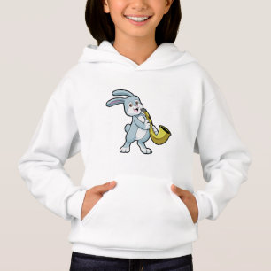 Bunny på Music med saxofon T Shirt
