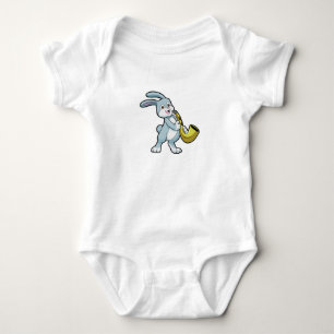 Bunny på Music med saxofon T Shirt