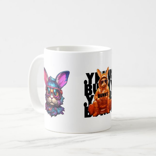BUNNY. #Part1 / Kaffeetasse #2 Kaffemugg (Framsida vänster)