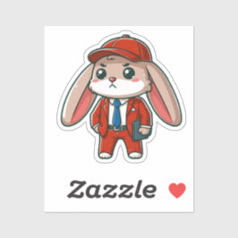 BUNNY. #Part2 / Sticker (bunny boss) #10 Klistermärken