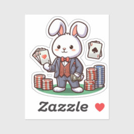 BUNNY. #Part2 / Sticker (bunny slots) #14 Klistermärken