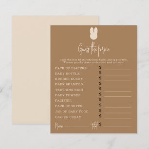 Bunny Party-spel Prist gissningsspel