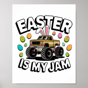 Bunny Påsk är mina Påskägg i Sylt Lastbil, Kids Bo Poster