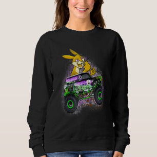 Bunny Påsk-dagen Monster Lastbil Kärlek-kaninens S T Shirt