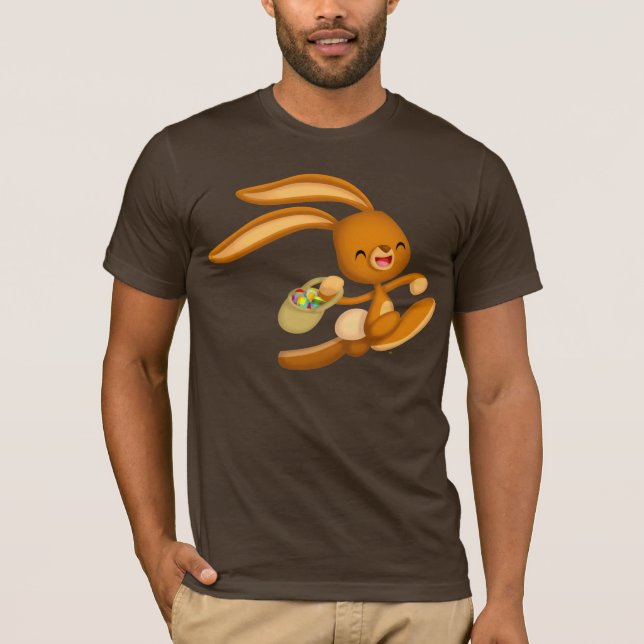 Bunny Påsk på Loose! tecknad T-shirt! Tee (Framsida)
