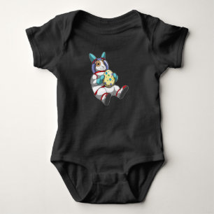 Bunny Påsk Påskägg Astronaut T Shirt