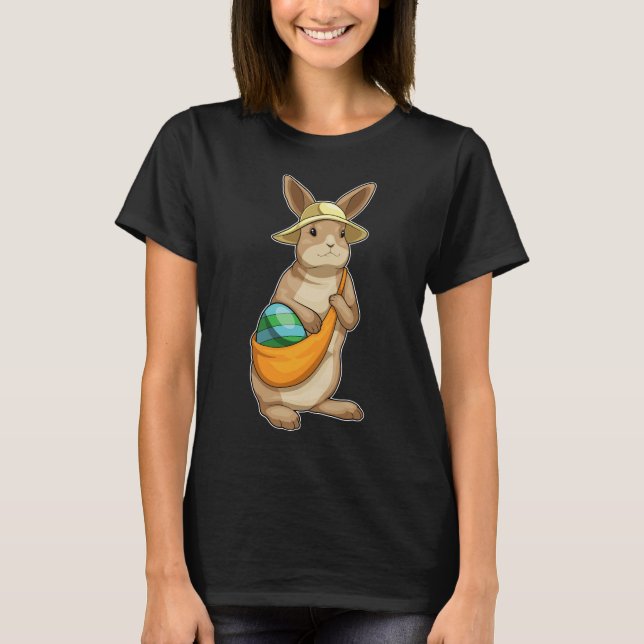 Bunny Påsk Påskägg Bag T Shirt (Framsida)