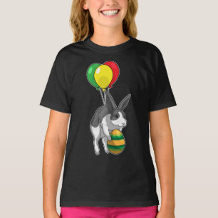 Bunny Påsk Påskägg Balloons T Shirt