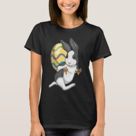 Bunny Påsk Påskägg Piggyback T Shirt