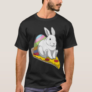 Bunny Påsk Påskägg Pizza T Shirt