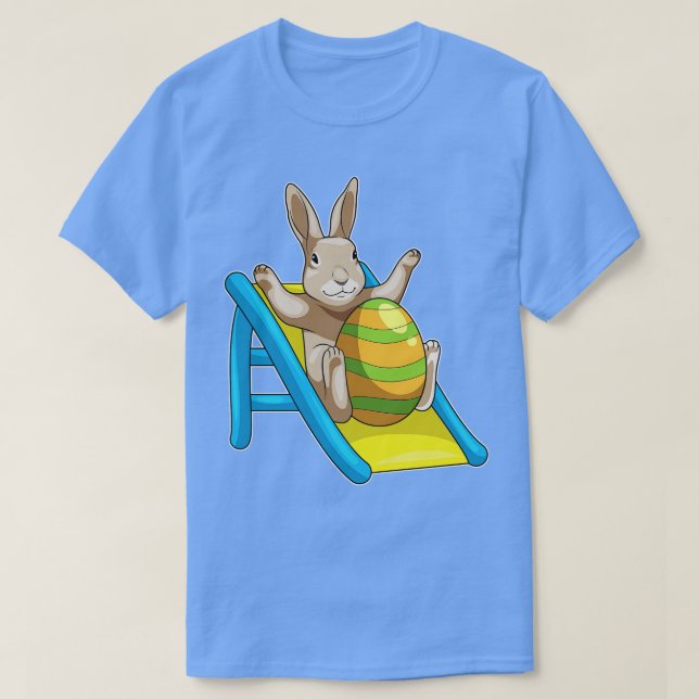 Bunny Påsk Påskägg Slide T Shirt (Design framsida)