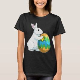 Bunny Påsk Påskägg Städning T Shirt