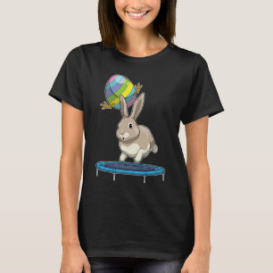 Bunny Påsk Påskägg Trampoline T Shirt
